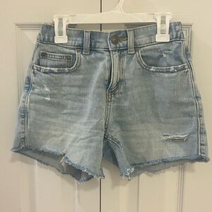 EUC Like New!! Aerie Distressed Light Blue Jean Shorts